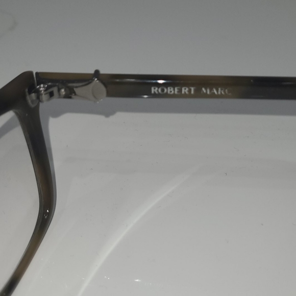 USED ROBERT MARC RM867 319 OLIVE HAVANA eyeglasses - Picture 3 of 5